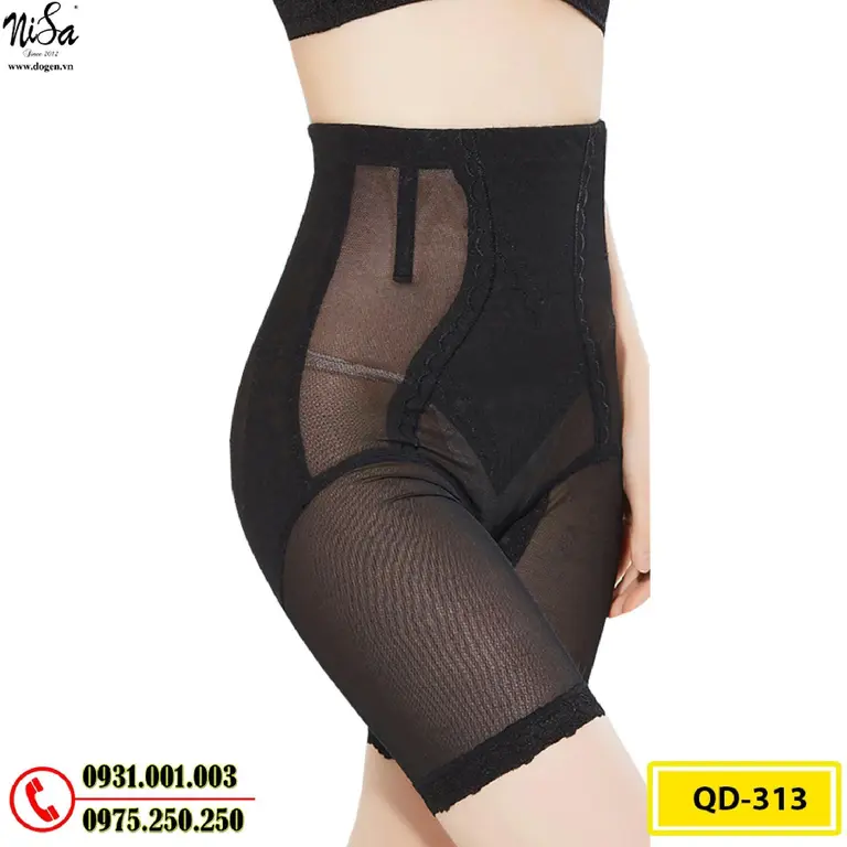 Quần Lót Gen Nịt Bụng Chống Cuộn Định Hình Vòng Eo Đùi (Cod: QD-313)