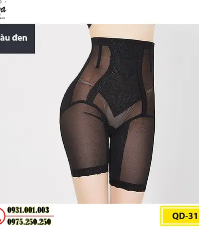 Quần Lót Gen Nịt Bụng Chống Cuộn Định Hình Vòng Eo Đùi (Cod: QD-313)