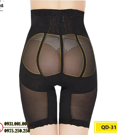 Quần Lót Gen Nịt Bụng Chống Cuộn Định Hình Vòng Eo Đùi (Cod: QD-313)
