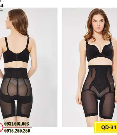 Quần Lót Gen Nịt Bụng Chống Cuộn Định Hình Vòng Eo Đùi (Cod: QD-313)