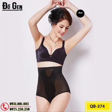 Quần Lót Gen Định Hình Cao Cấp Chống Cuộn Thu Gọn Vòng Eo (Cod: QD-374)