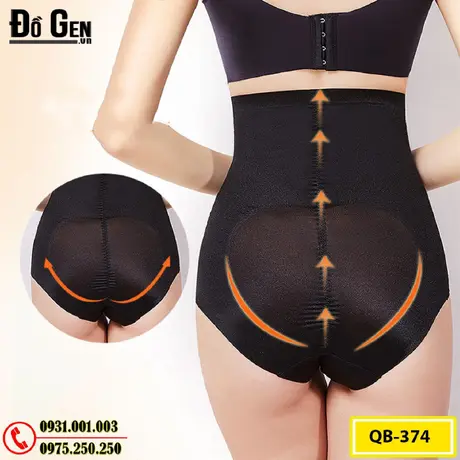 Quần Lót Gen Định Hình Cao Cấp Chống Cuộn Thu Gọn Vòng Eo (Cod: QD-374)