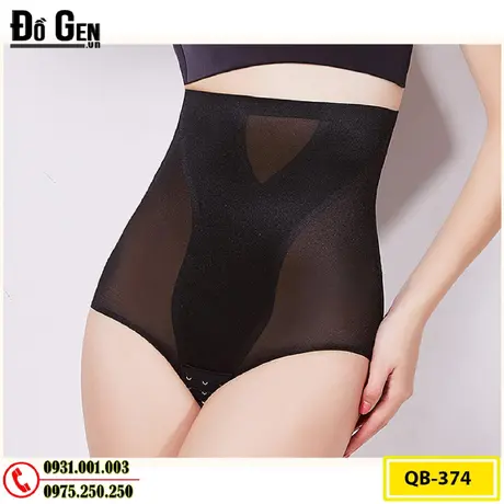 Quần Lót Gen Định Hình Cao Cấp Chống Cuộn Thu Gọn Vòng Eo (Cod: QD-374)