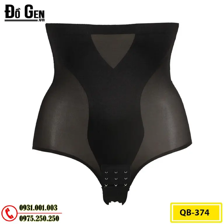 Quần Lót Gen Định Hình Cao Cấp Chống Cuộn Thu Gọn Vòng Eo (Cod: QD-374)