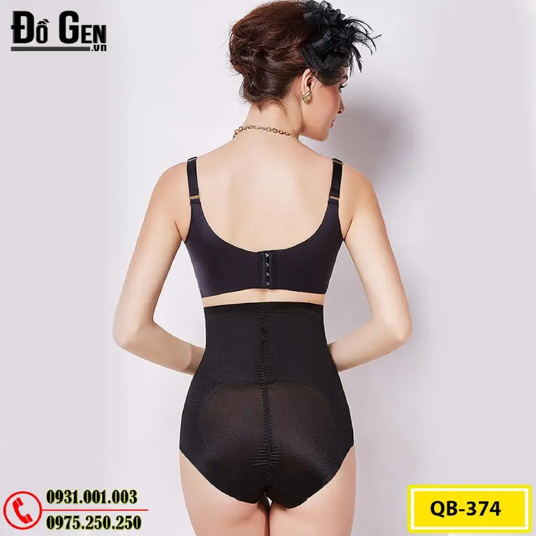 Quần Lót Gen Định Hình Cao Cấp Chống Cuộn Thu Gọn Vòng Eo (Cod: QD-374)