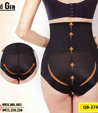 Quần Lót Gen Định Hình Cao Cấp Chống Cuộn Thu Gọn Vòng Eo (Cod: QD-374)