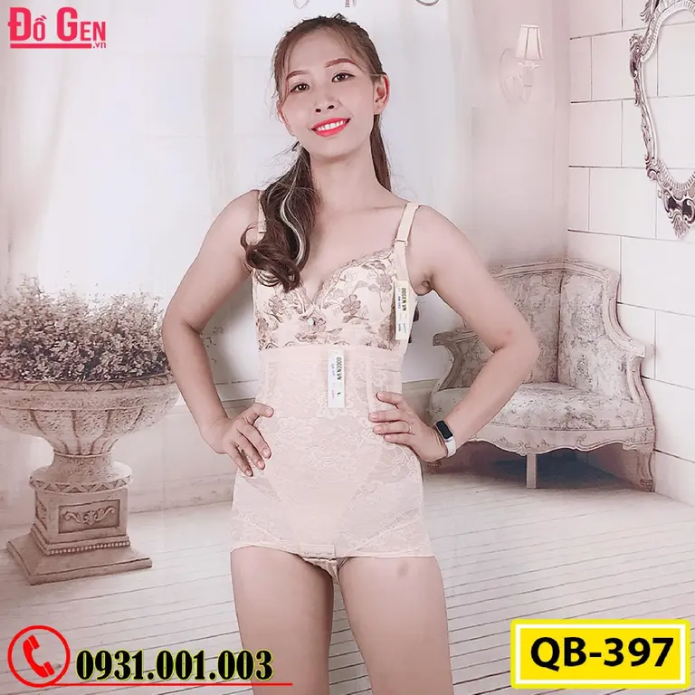 Quần Lót Gen Định Hình - Gen Nịt Bụng Dành Cho Phụ Nữ Sau Sinh (Cod: QB-397)