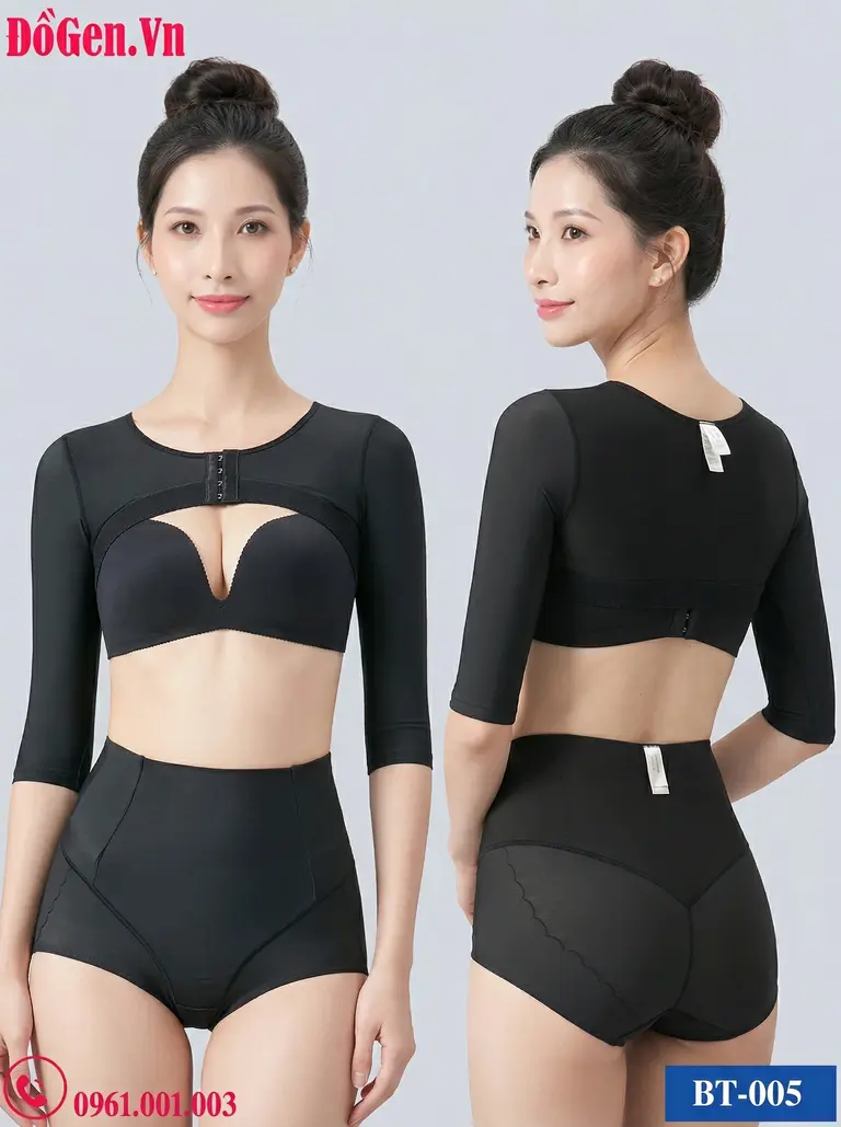 áo gen bắp tay sau sinh phục hồi dáng