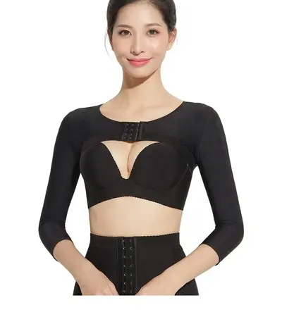 : Áo Gen Tay Sau Hút Mỡ Nách & Bắp Tay Cao Cấp | Liền Mạch, Chống Hằn