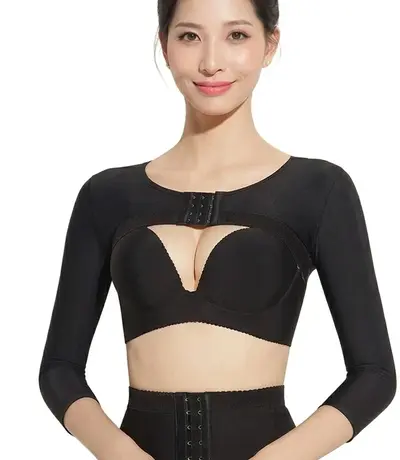 : Áo Gen Tay Sau Hút Mỡ Nách & Bắp Tay Cao Cấp | Liền Mạch, Chống Hằn