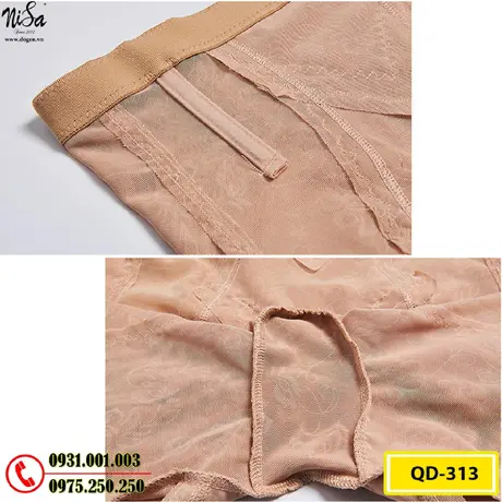Quần Lót Gen Đùi Định Hình Cao Cấp Thu Nhỏ Vòng Eo (Cod: QD-313)