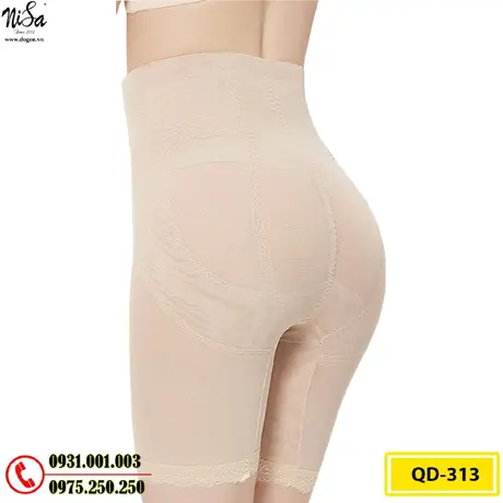 Quần Lót Gen Đùi Định Hình Cao Cấp Thu Nhỏ Vòng Eo (Cod: QD-313)