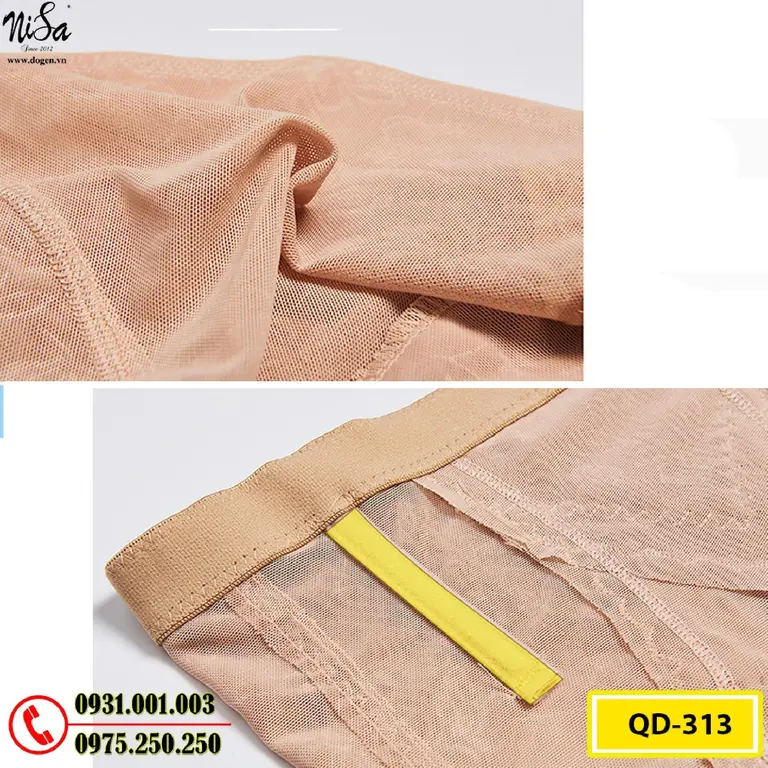 Quần Lót Gen Đùi Định Hình Cao Cấp Thu Nhỏ Vòng Eo (Cod: QD-313)