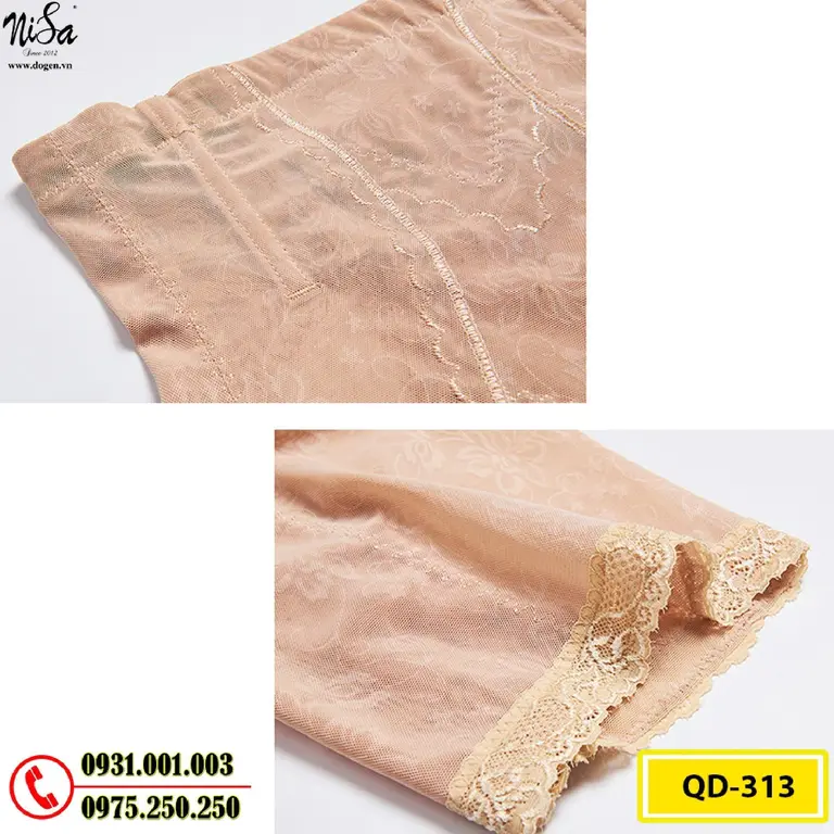 Quần Lót Gen Đùi Định Hình Cao Cấp Thu Nhỏ Vòng Eo (Cod: QD-313)