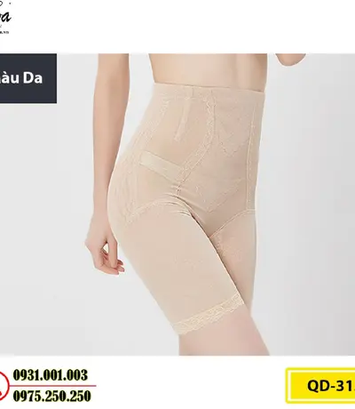 Quần Lót Gen Đùi Định Hình Cao Cấp Thu Nhỏ Vòng Eo (Cod: QD-313)