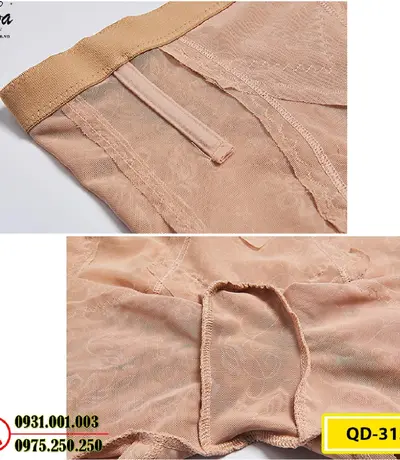 Quần Lót Gen Đùi Định Hình Cao Cấp Thu Nhỏ Vòng Eo (Cod: QD-313)