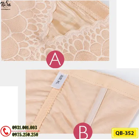 Quần Lót Gen Nịt Bụng Chống Cuộn Định Hình Vòng Eo (Cod: QB-352)