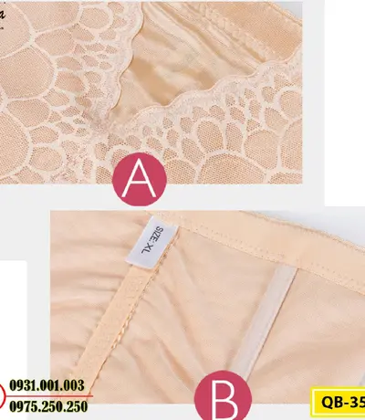 Quần Lót Gen Nịt Bụng Chống Cuộn Định Hình Vòng Eo (Cod: QB-352)
