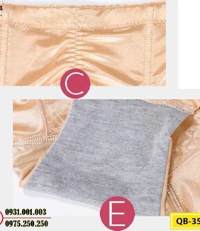 Quần Lót Gen Nịt Bụng Chống Cuộn Định Hình Vòng Eo (Cod: QB-352)