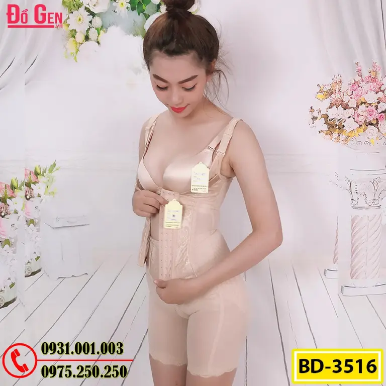 Bộ Đồ Lót Gen Định Hình - Gen Nịt Bụng Cao Cấp (Cod: BD-3516)