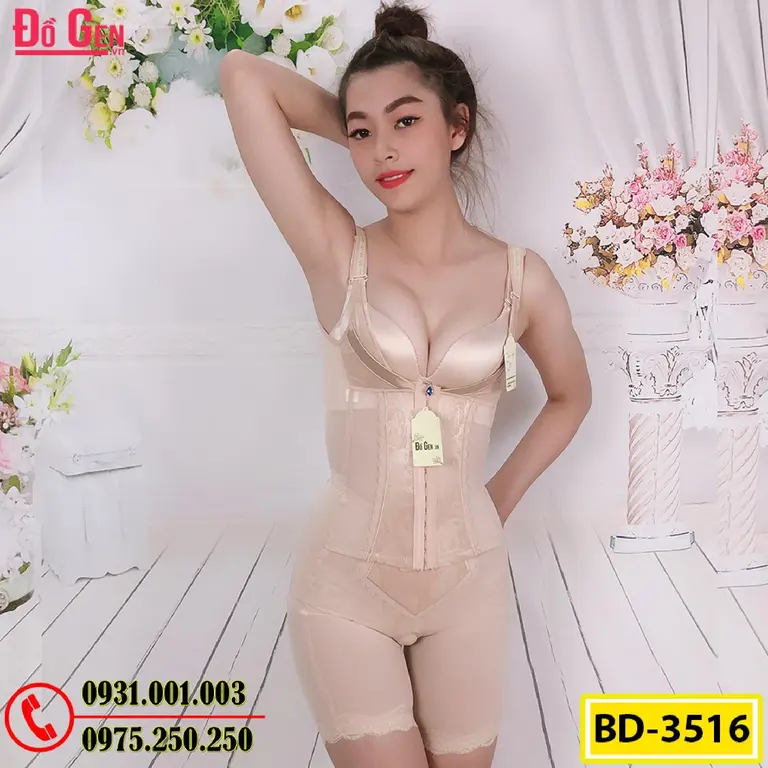 Bộ Đồ Lót Gen Định Hình - Gen Nịt Bụng Cao Cấp (Cod: BD-3516)