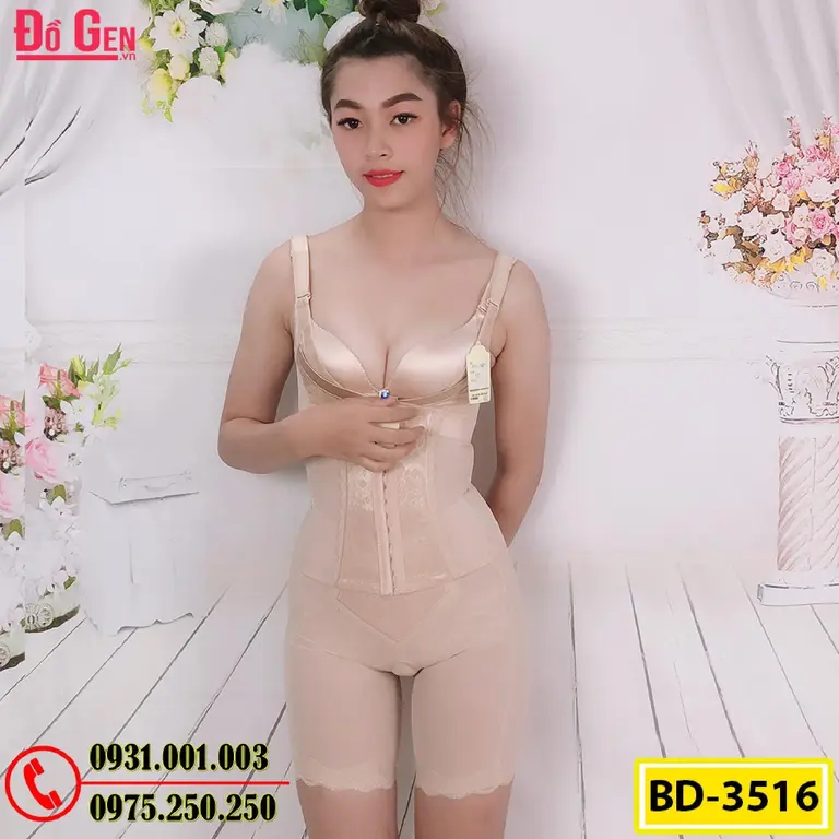 Bộ Đồ Lót Gen Định Hình - Gen Nịt Bụng Cao Cấp (Cod: BD-3516)