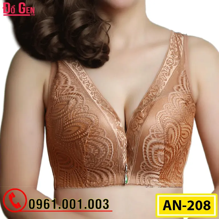 Áo Ngực Không Gọng Bản To Cao Cấp AN-208
