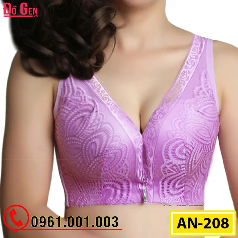 Áo Ngực Không Gọng Bản To Cao Cấp AN-208