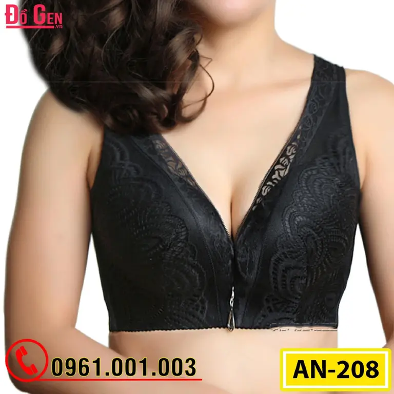 Áo Ngực Không Gọng Bản To Cao Cấp AN-208