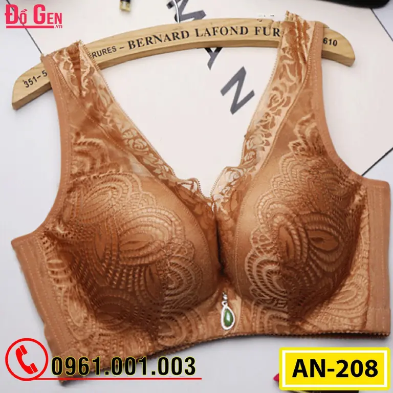 Áo Ngực Không Gọng Bản To Cao Cấp AN-208