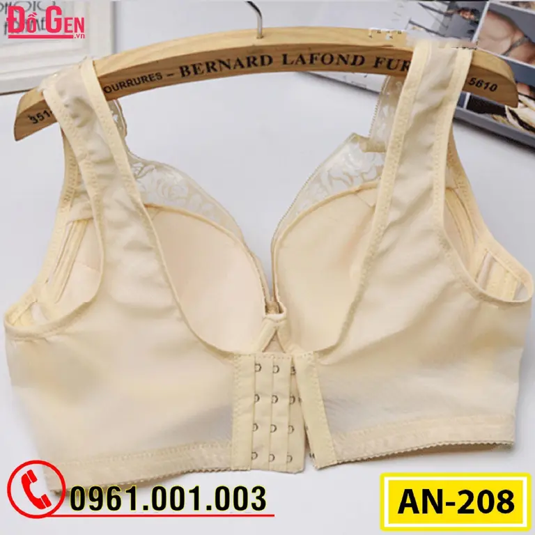 Áo Ngực Không Gọng Bản To Cao Cấp AN-208