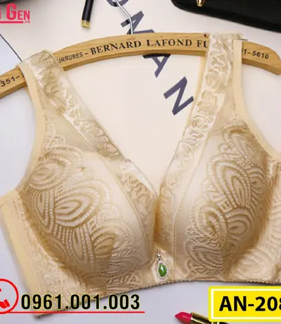 Áo Ngực Không Gọng Bản To Cao Cấp AN-208