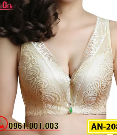 Áo Ngực Không Gọng Bản To Cao Cấp AN-208