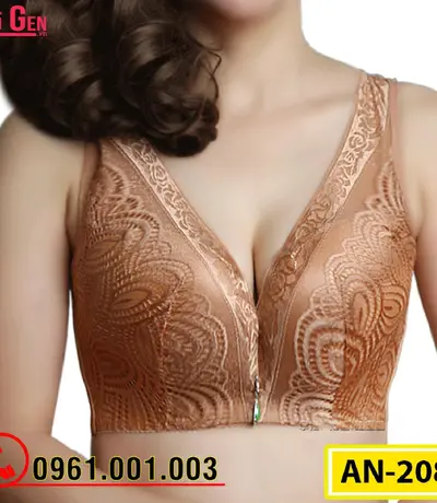 Áo Ngực Không Gọng Bản To Cao Cấp AN-208