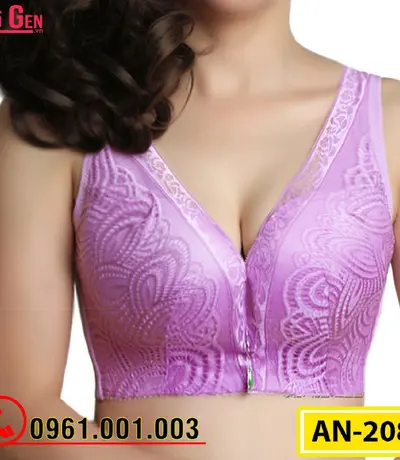 Áo Ngực Không Gọng Bản To Cao Cấp AN-208
