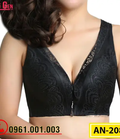 Áo Ngực Không Gọng Bản To Cao Cấp AN-208