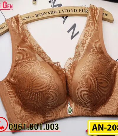 Áo Ngực Không Gọng Bản To Cao Cấp AN-208