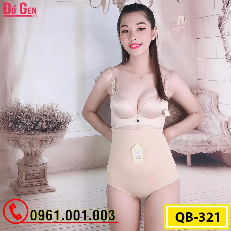 Quần Lót Gen Định Hình - Gen Nịt Bụng Dành Cho Phụ Nữ Sau Sinh (Cod: QB-321)