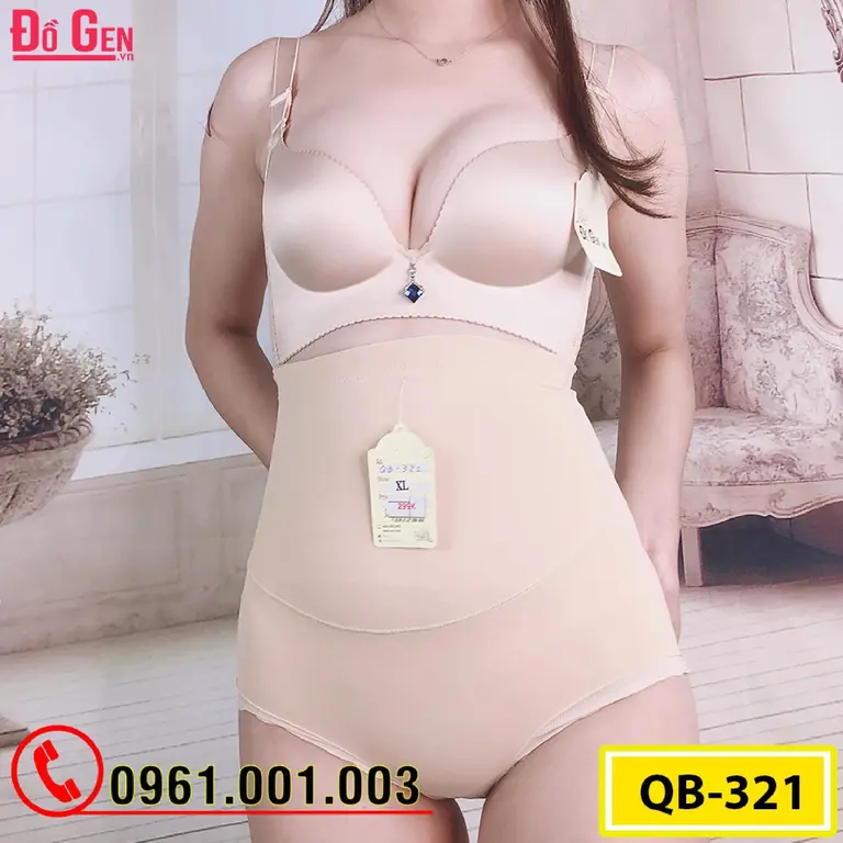 Quần Lót Gen Định Hình - Gen Nịt Bụng Dành Cho Phụ Nữ Sau Sinh (Cod: QB-321)