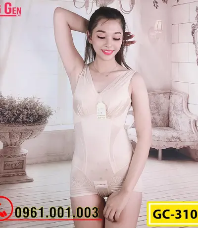 Bộ Đồ Lót Gen Định Hình Giúp Thon Gọn Eo Cho Phụ Nữ Sau Sinh (Cod: GC-3104)