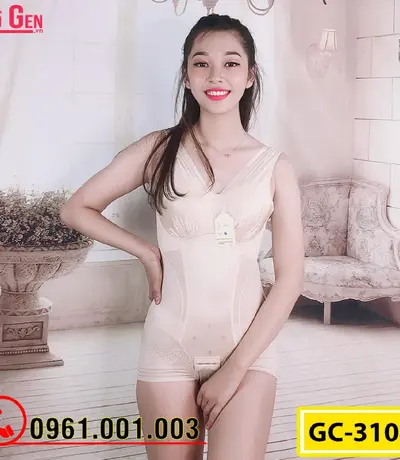 Bộ Đồ Lót Gen Định Hình Giúp Thon Gọn Eo Cho Phụ Nữ Sau Sinh (Cod: GC-3104)