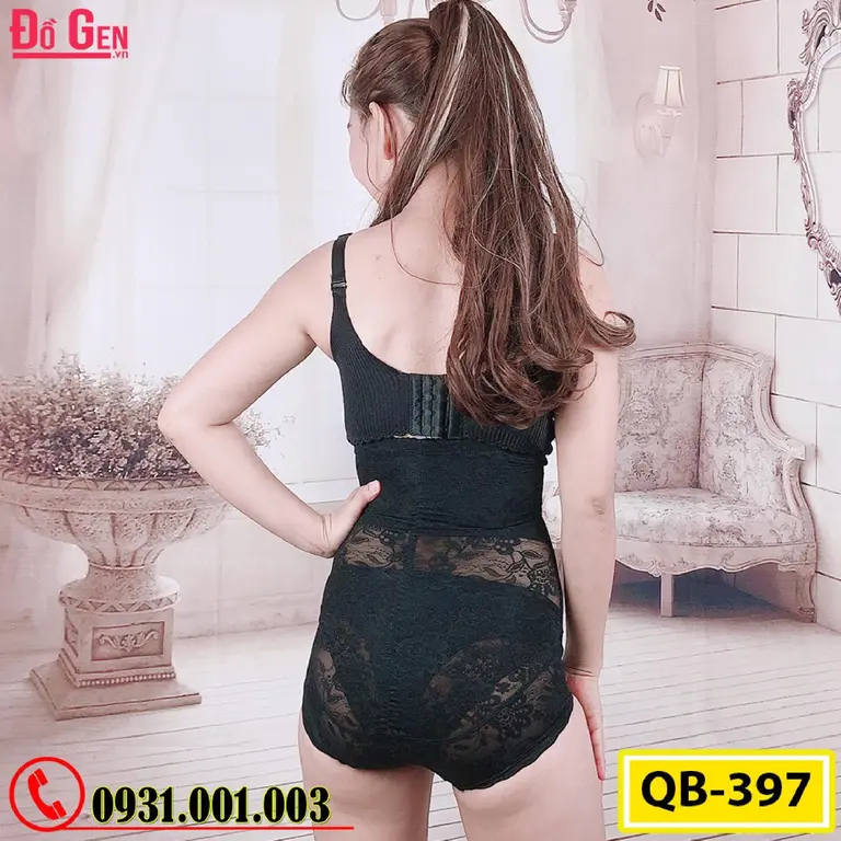 Quần Gen Định Hình - Gen Nịt Bụng Dưới Nâng Mông Thu Nhỏ Eo (Cod: QB-397)