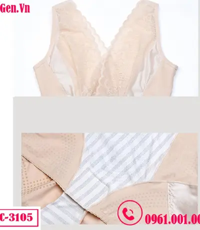 Bộ Gen Nịt Bụng Giảm Mỡ Toàn Thân Cấp Tốc GC-3105