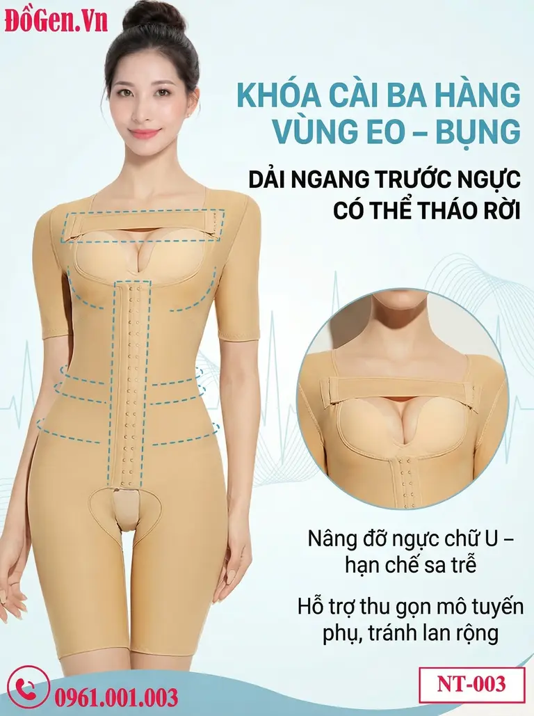 Gen nịt eo lưng giúp định hình vùng lưng và eo hiệu quả