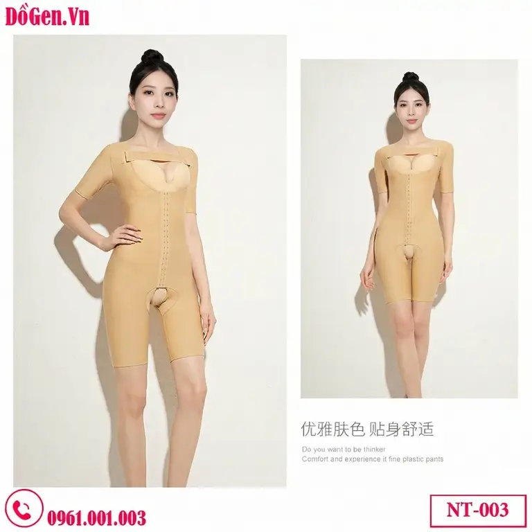 Đồ gen định hình body sau phẫu thuật giúp hỗ trợ giữ dáng ổn định