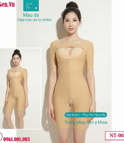 gen nịt toàn thân sau hút mỡ 360 hỗ trợ giữ form body