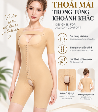 Chi tiết kiểu dáng và đường may hoàn thiện của gen định hình Casvico