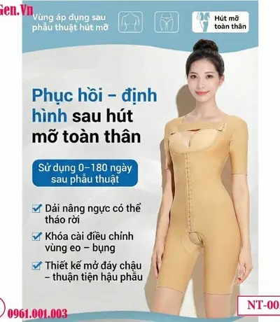 full body compression garment after 360 lipo supports recovery