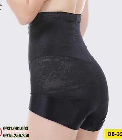 Quần Gen Lót Định Hình Chống Cuộn Thon Eo Thon Đùi Nâng Mông (Cod: QB-352)
