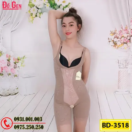 Bộ Đồ Lót Gen Định Hình - Gen Nịt Bụng Thu Gọn Vòng Eo (Cod: BD-3518)